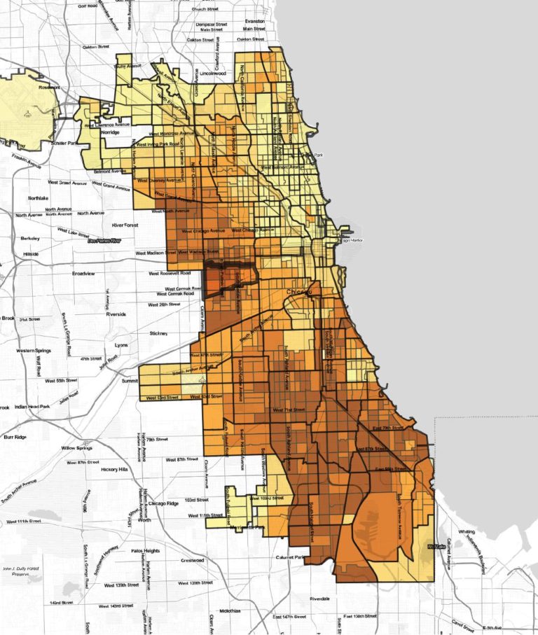 Collection of Chicago (North Lawndale) maps - Bike Lab